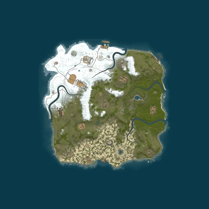 Map of RustForNoobs.com 2x Weekly EU | Solo/Duo/Trio 08/10 08.10 No BP