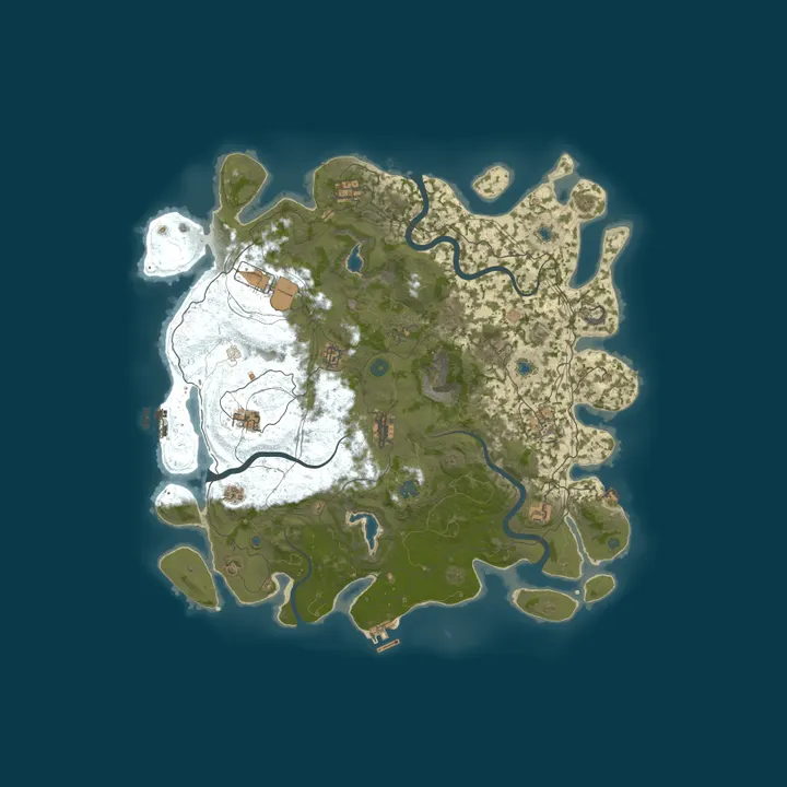 Map of BARELY ALIVE | MAIN SERVER | UK