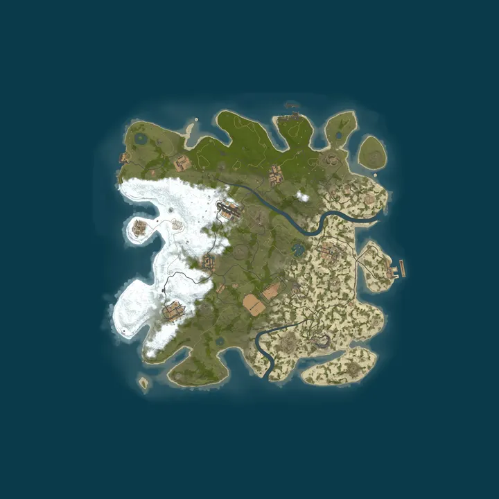 Map of Zautaz Private PVE test server