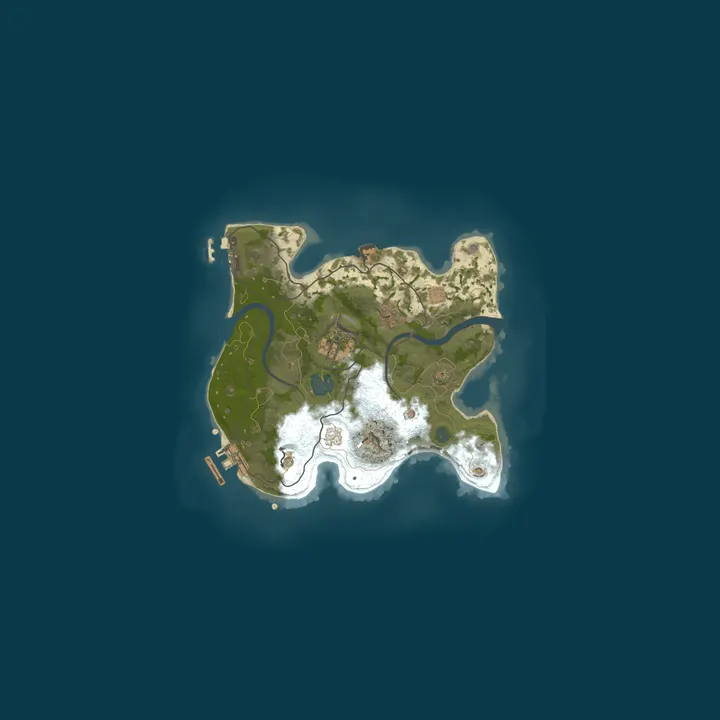 Map of Fallout 1,000,000X Small | Battlefield