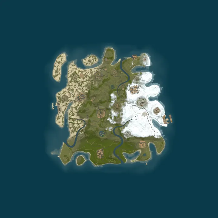 Map of Crimson Wastes - Oilbound Network [3X-PVE]