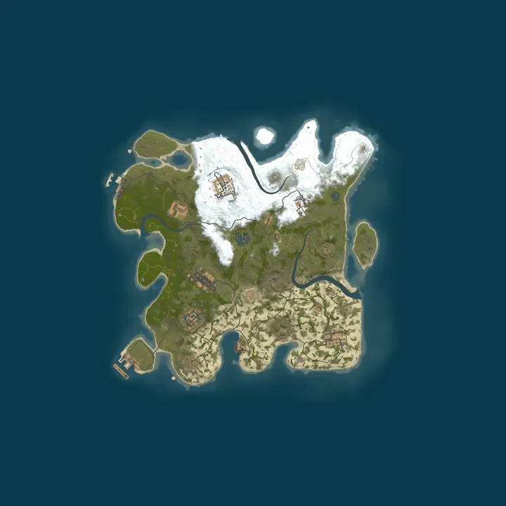 Map of Zytch's 1x Vanilla
