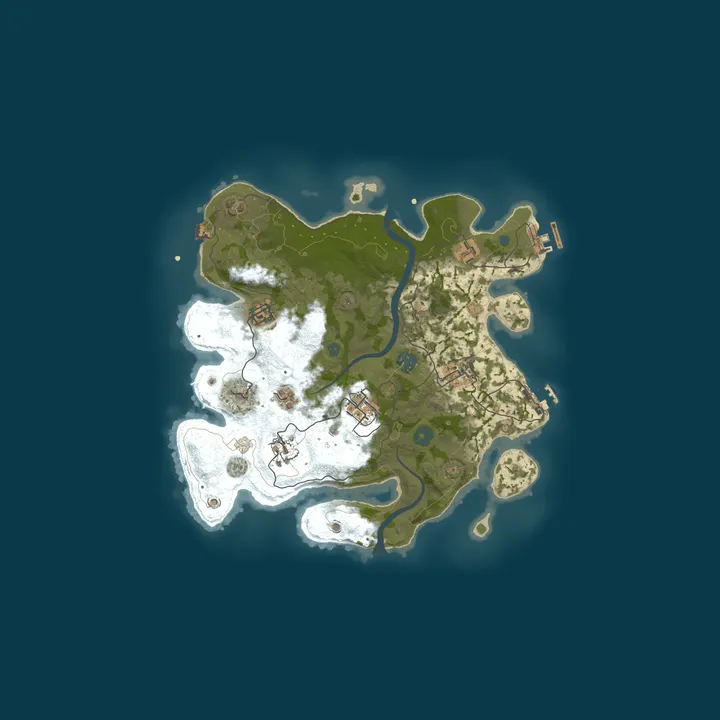 Map of NBG Rust Estonia | Vanilla | No BP Wipe
