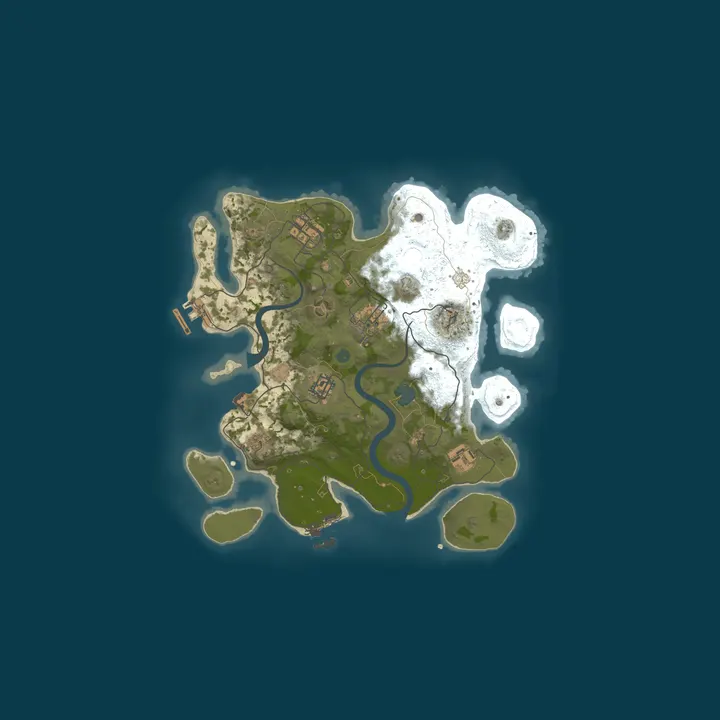 Map of My Apex Rust Server
