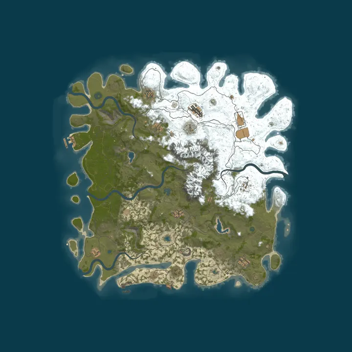 Map of Rusty Buddies PVE/No Raiding/Killing, No Decay, Noob Friendly