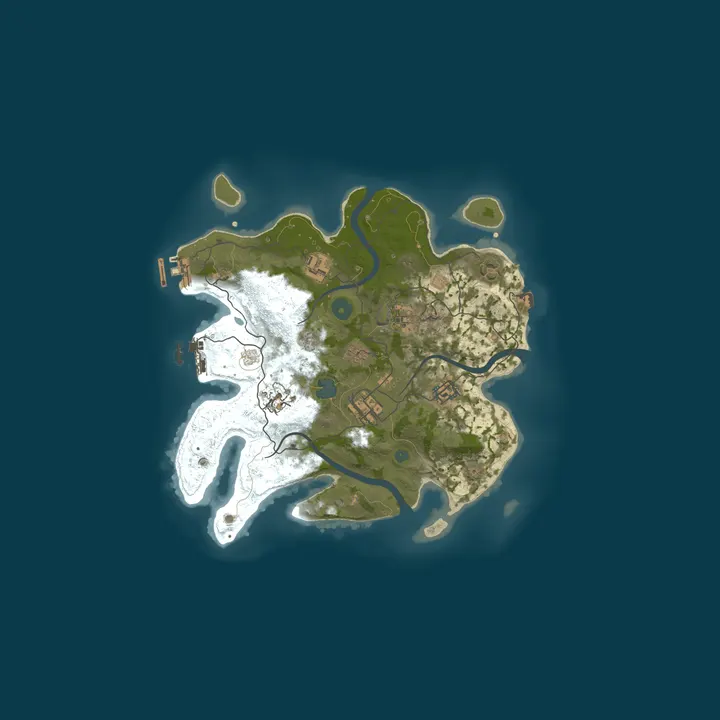 Map of My Apex Rust Server
