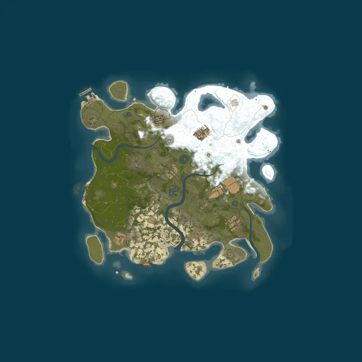 Map of Dragoon Island | PvE | Small US East | Public