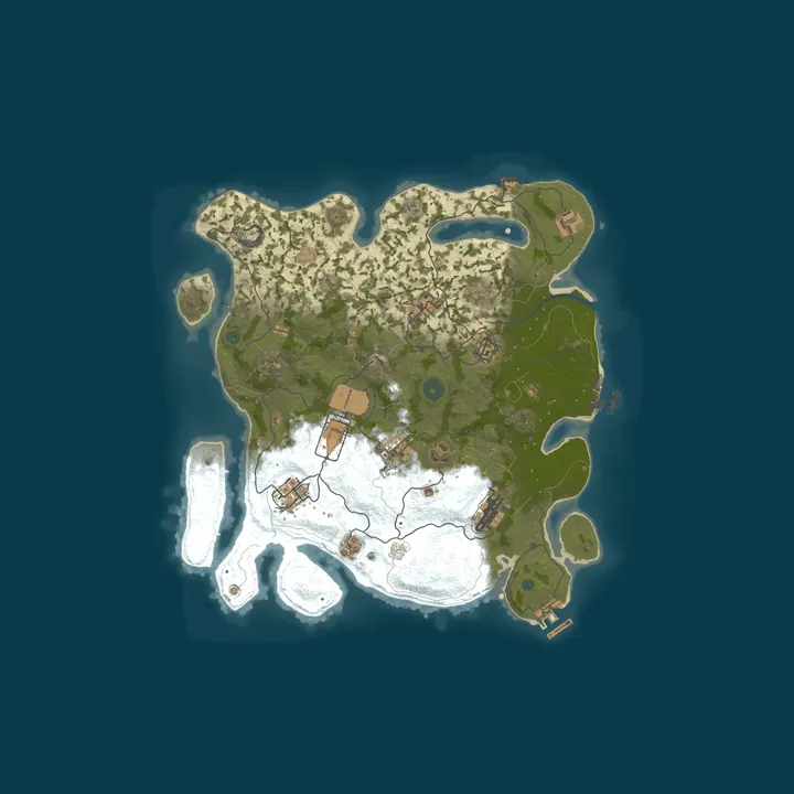 Map of Legionnaire Gaming Test Server