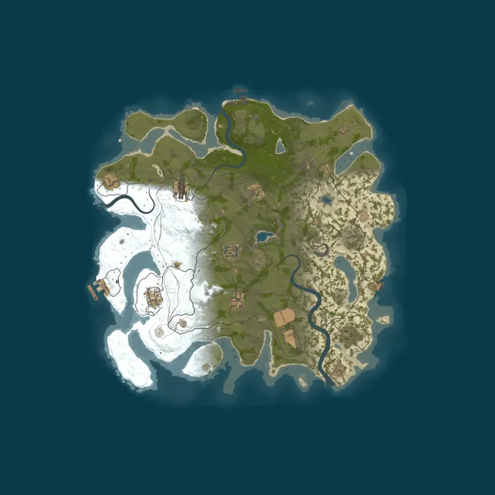 Map of [US] Helix 2x Rust Staging | Vanilla | Weekly