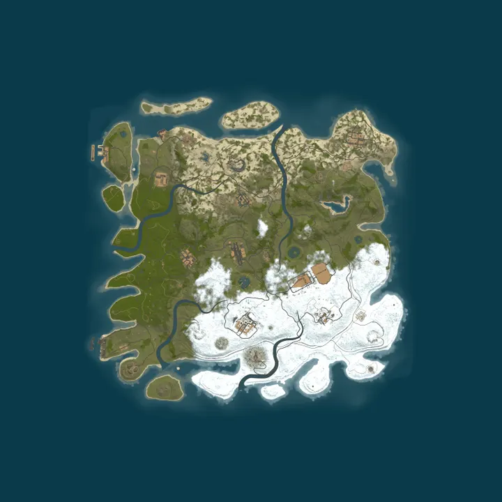 Map of [RU] PVE OverLive X2 | Convoy | RaidBases