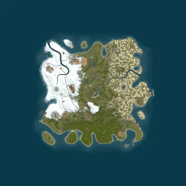 Map of Rust by g-portal.com