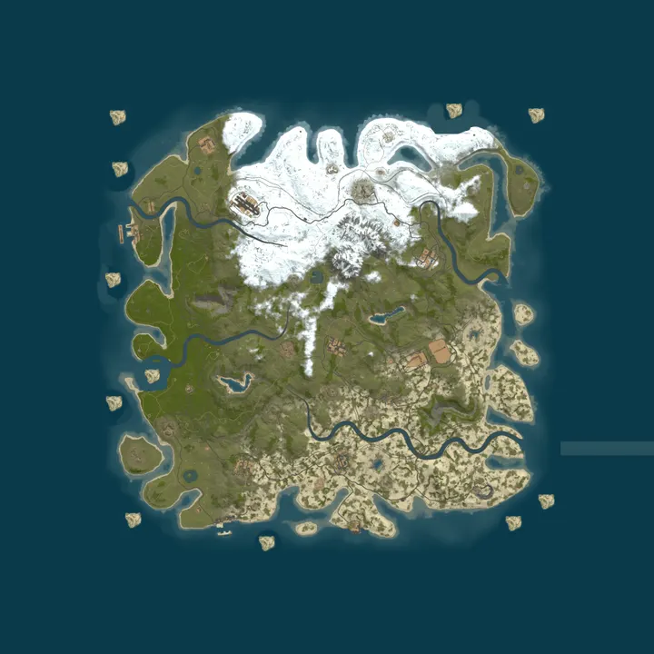 Map of Survival.RIP 1000x PvE |#1|Raids|Dungeons|Skills|Events