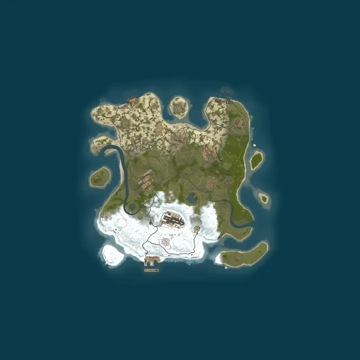 Map of ・EchoMine x5 • Early Access • Shape the World First
