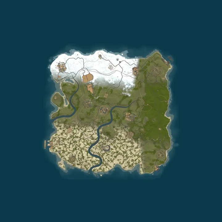 Map of [LATAM] LUNARUST X5 | 08/10 Full Wipe