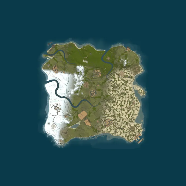 Map of [LATAM] LUNARUST X2 | 08/10 Full Wipe