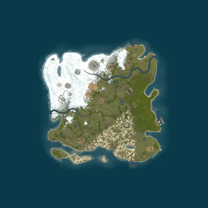 Map of [BR] SEGREDO NOS ERMOS | WIPE 10/10 | SOLO