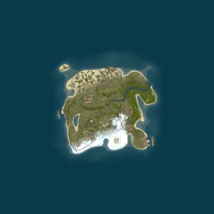 Map of Bestrust Solo/Duo/Trio 3x #3 | JUST FULLWIPED 07.10 10/07