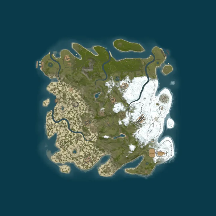 Map of Brutal PvE II