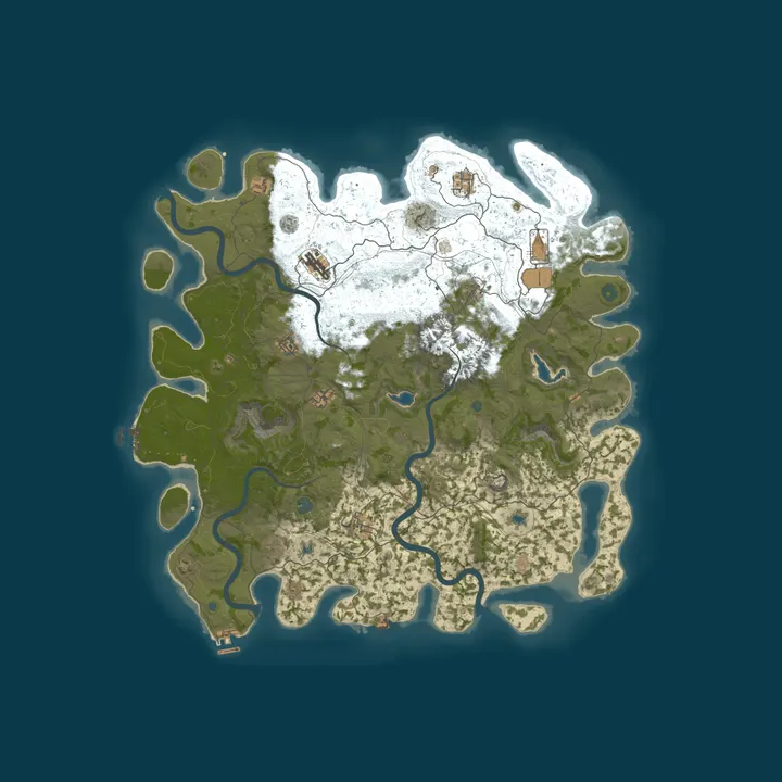 Map of FULCOSLAND