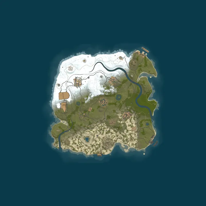 Map of RustHaven.eu [CZ/EU] | MAX 6 | FRIDAYS | VANILLA | WIPED 1.10.