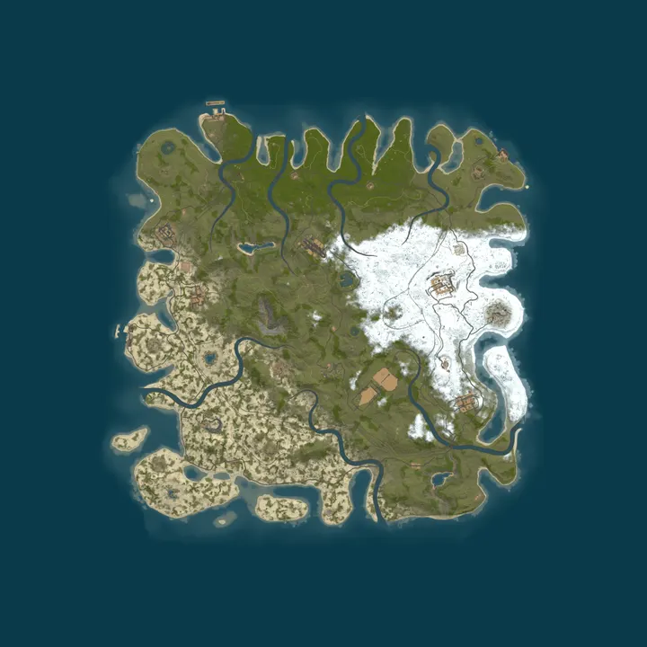 Map of [PVEP] 10x WolfRangerNation [100x] [1000x][Wolf Ranger Nation]