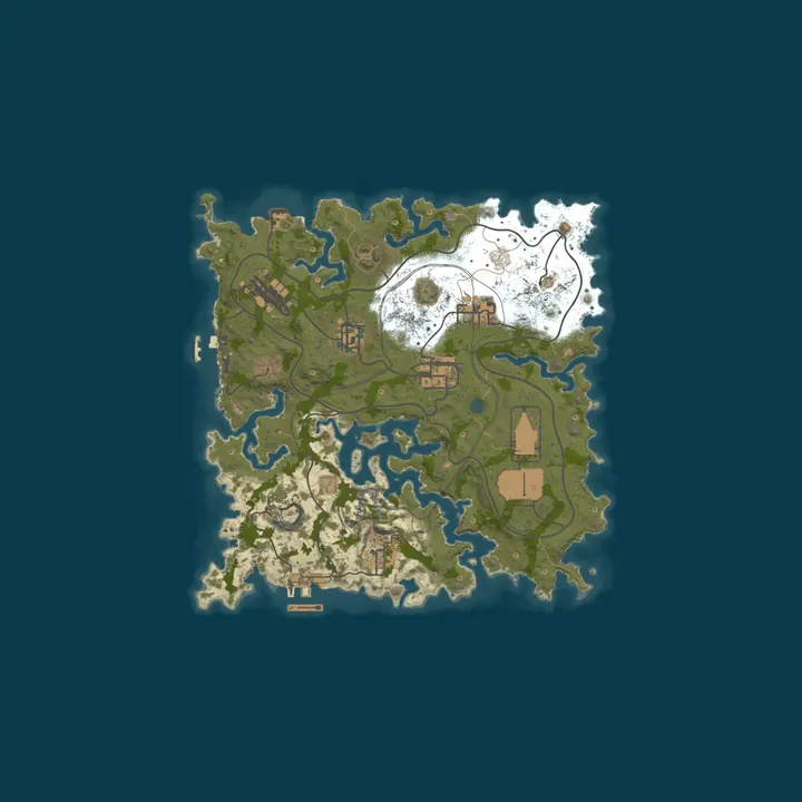 Map of [RU] YaNAO_89 [PVE] [NPС] [EVENTS] [Raidable Bases]