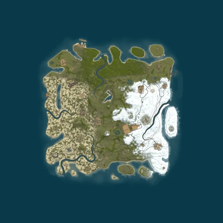Map of Rust Classic
