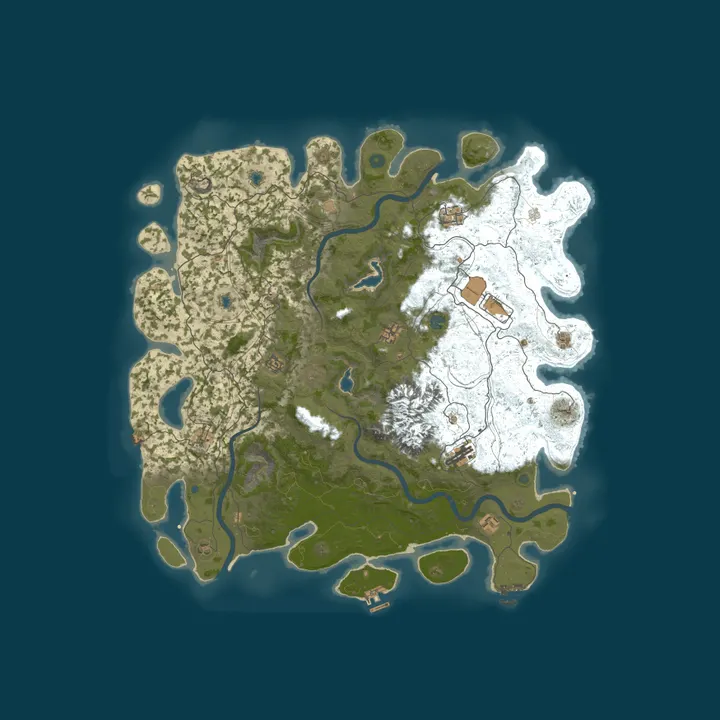 Map of NEW | #01 | Moonstone RUST | x1 | RU/EU