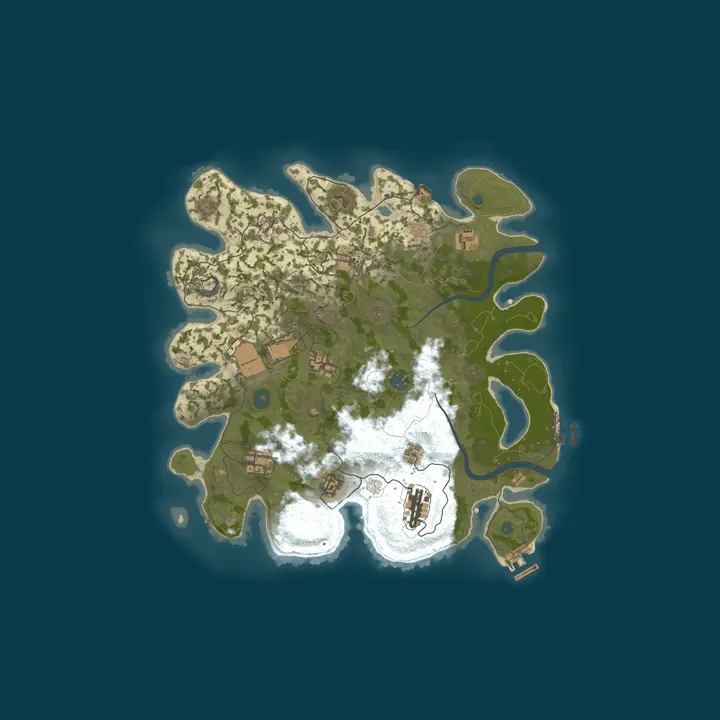 Map of [RU] RUSTCOLA #7 Happis X3/X5, Max 2 | ВАЙП 02.10