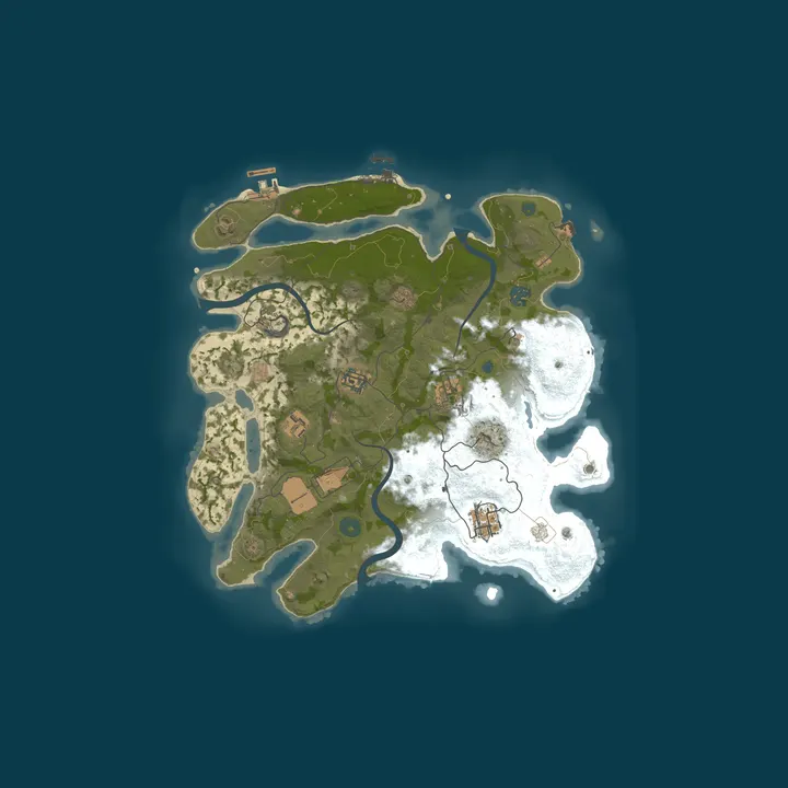 Map of [RU] RUSTCOLA #6 X5+ LOOT+ MAX 3| ВАЙП 02.10