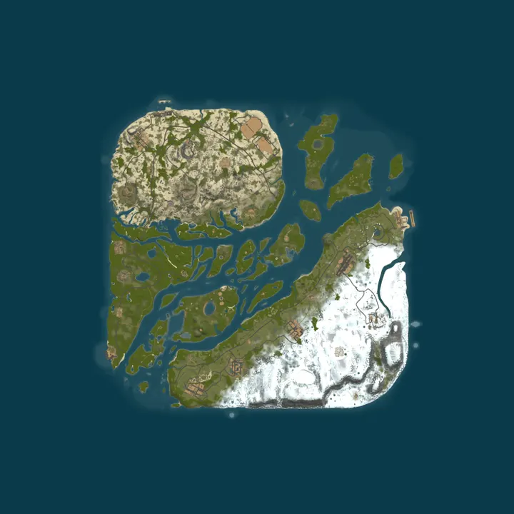 Map of RUST ФЕН 11RUS + кит«No Limit»X5
