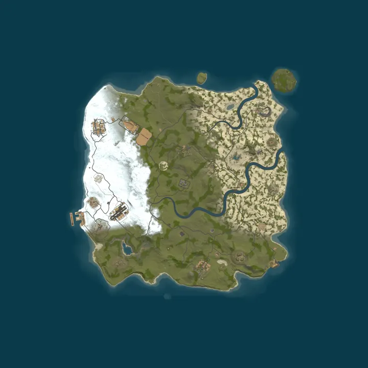 Map of ▶RUST RUSSIA MAX 3 [X5|MAGIC|TP|FPS+] WIPE 05.10◀