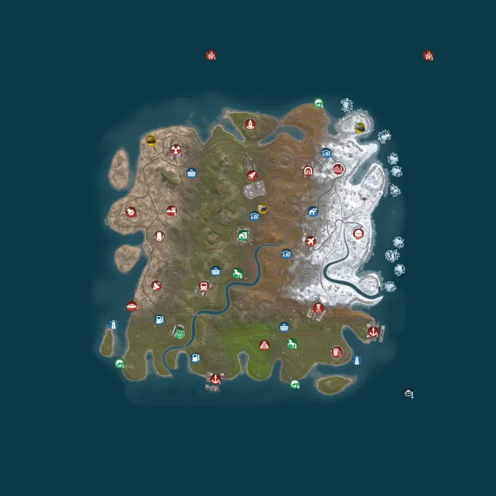 Map of Magic Rust #20 — Vanilla 2x | Baйп 05.10