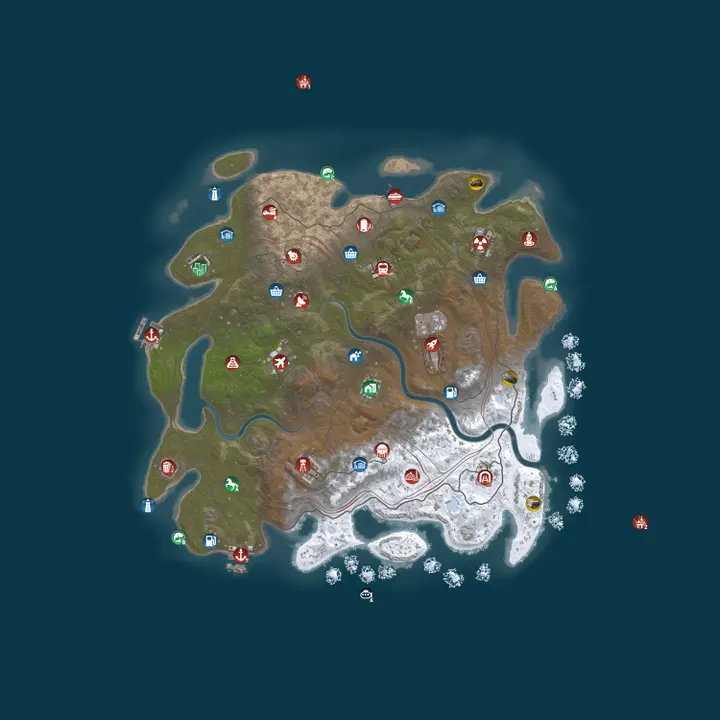 Map of Magic Rust #11 — Modded 2x (Solo/Duo/Trio) | Pyccкий