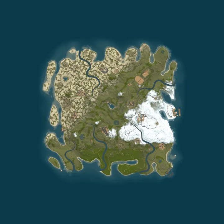 Map of Классика x5 для НОВИЧКОВ |Loot+|BigBoyRust|