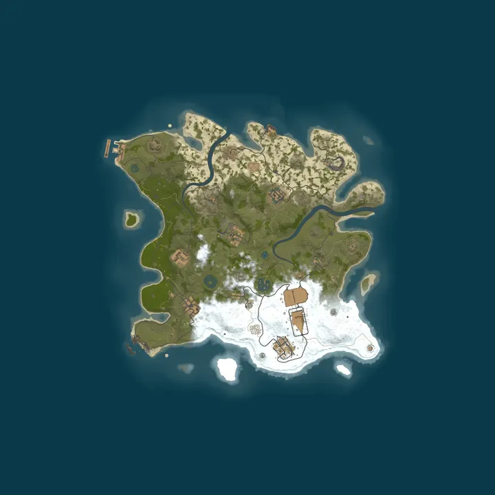 Map of URBAN RUST #2 [ X2 | CLANS | KITS | TRADE ]