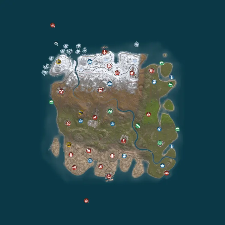 Map of Magic Rust #34 — Modded 2x (Solo/Duo/Trio) | Baйп 07.10
