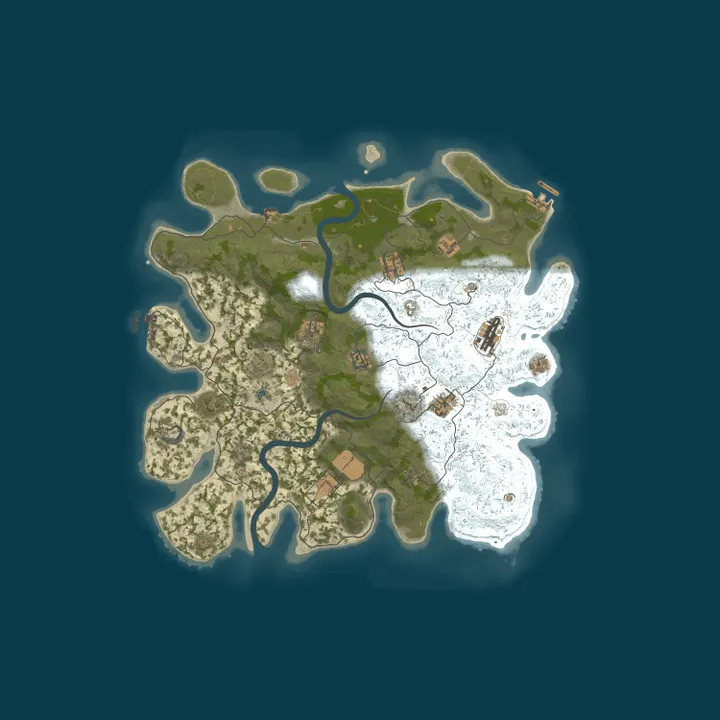 Map of Magic Rust #24 — Vanilla 2x (Solo/Duo/Trio) | Baйп 05.10