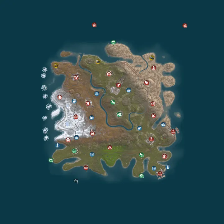 Map of Magic Rust #26 — Vanilla 2x (Solo/Duo) | Pyccкий