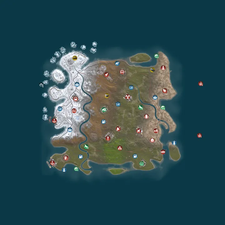 Map of Magic Rust #5 — Modded 2x (Solo/Duo) | Pyccкий