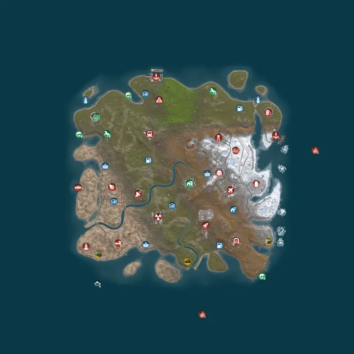Map of Magic Rust #6 — Modded 2x (Solo/Duo/Trio) | Pyccкий