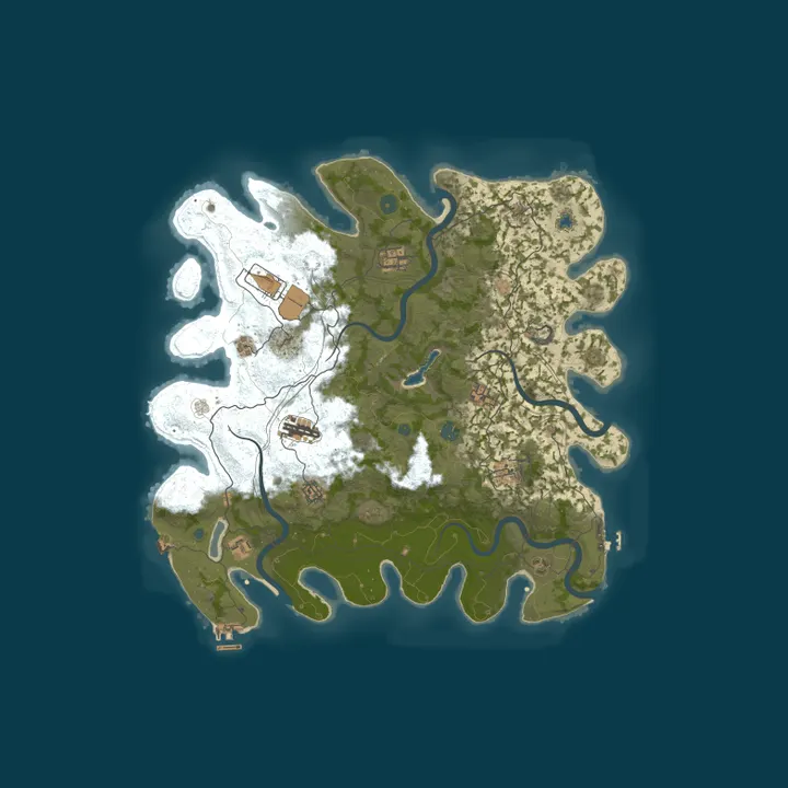 Map of SCRAP ZONE | NO OFFLINE RAID MAX3 | SKINS