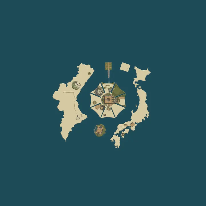 Map of 3 DAYS TO LIVE 3