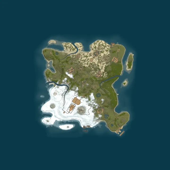 Map of SENSEI PVE 3x Premium Jet|MINECRAFT|ST|Raid Bases|Fish|Epic|Eve