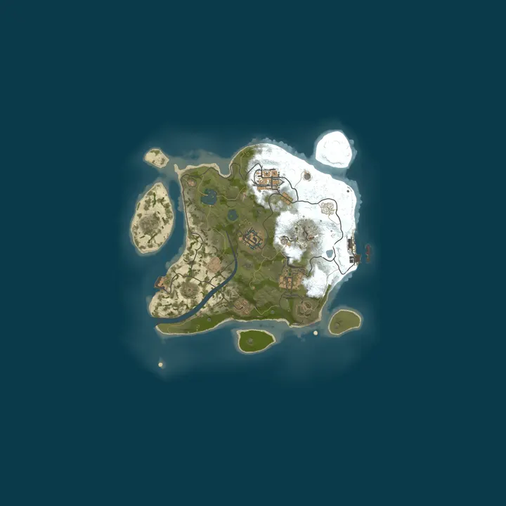 Map of NEXTFALL 3X | EU | Monthly Wipe