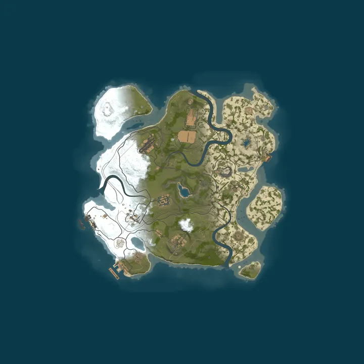 Map of Helix 10x No BPs | Loot++ | PvP | Shop | Kits | Events