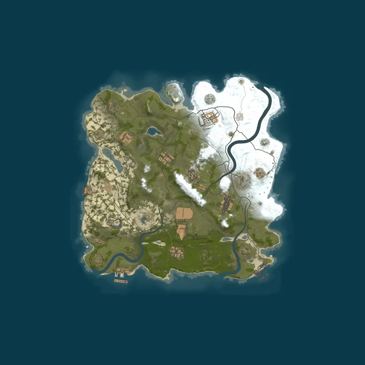 Map of US Limitless 2x Solo/Duo/Trio/Quad|No BP Wipes|Noob Friendly