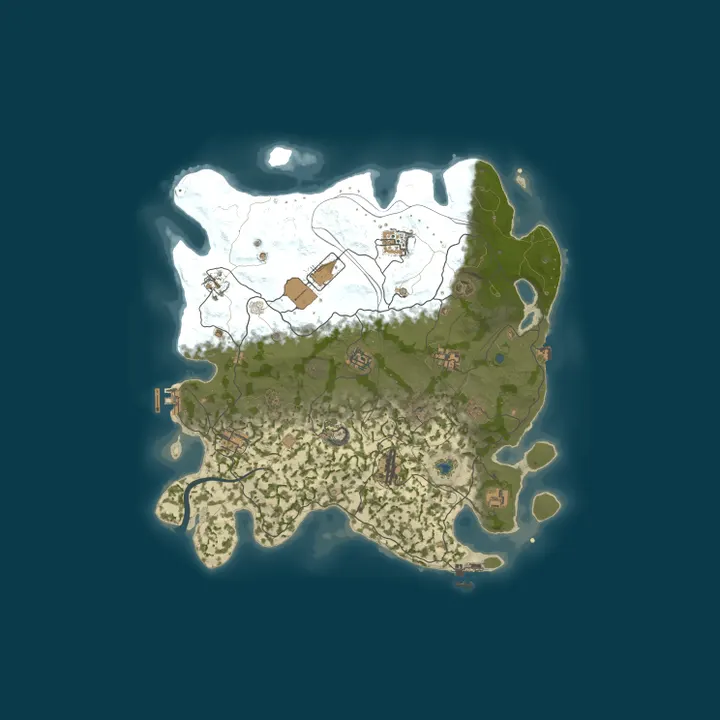 Map of [EU] Lagoon 1.5x | Solo/Duo/Trio | 8/10