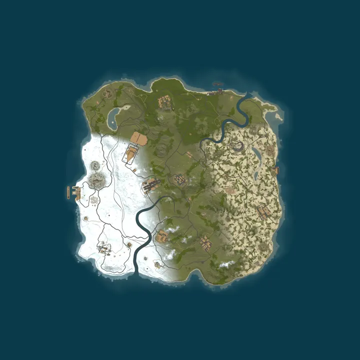 Map of WARBANDITS.GG EU 3X Weekly |Solo/Duo|LootX3| Just Wiped