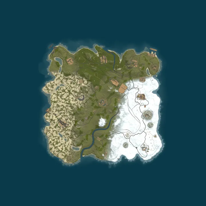 Map of WARBANDITS.GG EU 3X Weekly |Solo/Duo/Trio/Quad|LootX3| Just Wip